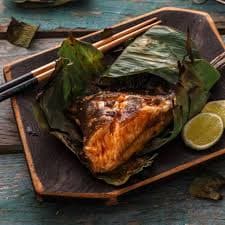 Fish in Banana Leaf - Main Entrees